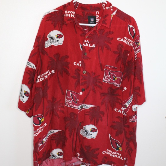 arizona cardinals hawaiian shirt